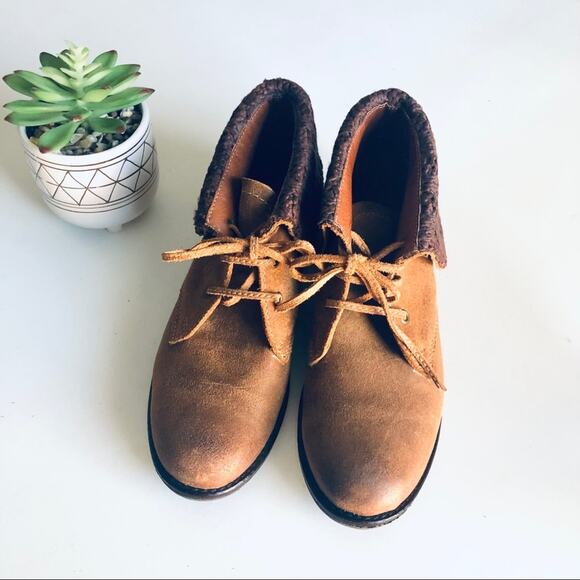 Sbicca 'Marymoor' Women's SZ 7 Ankle Boot Vintage Collection Fold Over Sweater - Picture 3 of 8